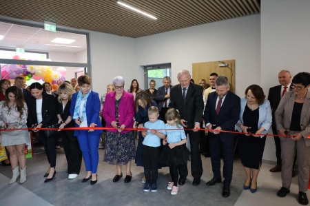 Uroczystość otwarcia nowego budynku przedszkola