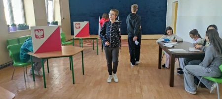 Wybory pełne emocji – uczniowie wybrali swojego przewodniczącego!