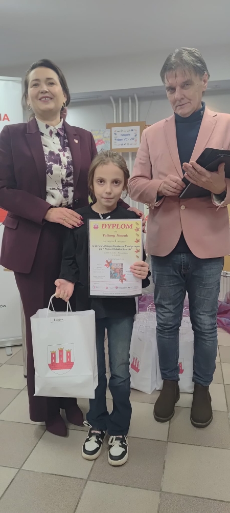 Sukces naszej uczennicy w konkursie plastycznym