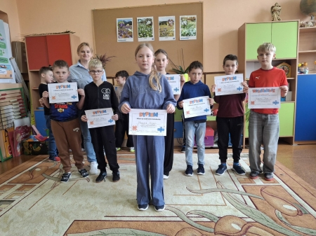 Szkolna liga tabliczki mnożenia klas trzecich z okazji Dnia Liczby PI