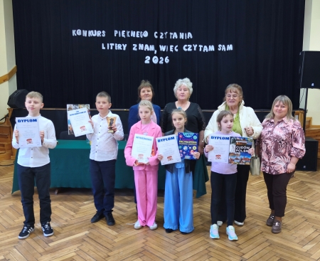 X edycja Międzyszkolnego Konkursu Pięknego Czytania „Litery znam, więc czytam sam”