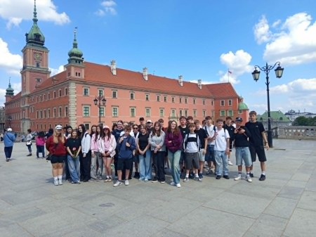 Poznajemy Warszawę - wycieczka klasy VII i VIII
