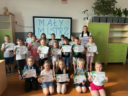 Podsumowanie projektu „Mały Mistrz” w klasie I